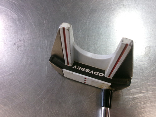 Vist Large View of Product Image Which is Used Odyssey QWORKS 7 Mens Putter RH