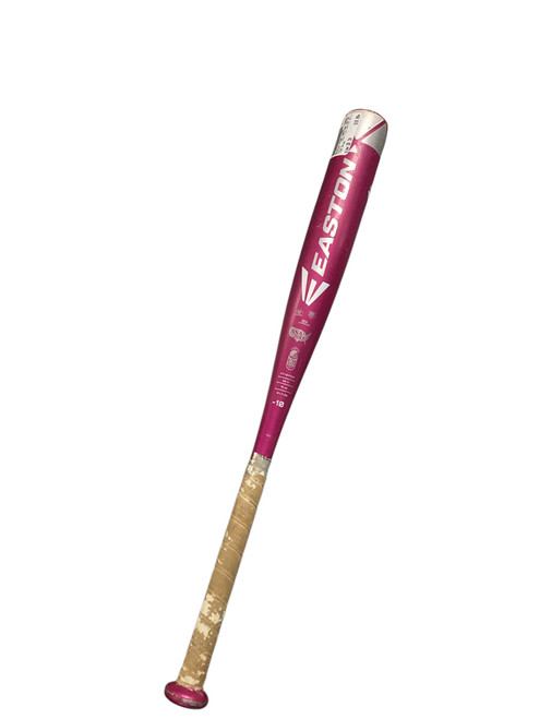 Vist Large View of Product Image Which is Used Easton PINK SAFFIRE 26/16 BB/SB Fastpitch Bat 26"