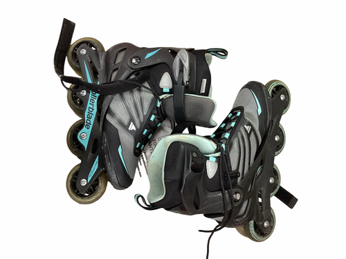 Vist Large View of Product Image Which is Used Rollerblade ZETRABLADE Senior Rec Fitness Skates Black Senior 9
