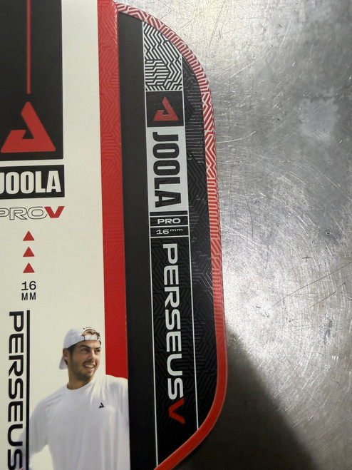 Vist Large View of Product Image Which is Used JOOLA PROV PERSEUSV 16MM Pickleball Racquet Red