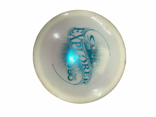 Vist Large View of Product Image Which is Used Latitude 64 EXPLORER Disc Golf Driver White