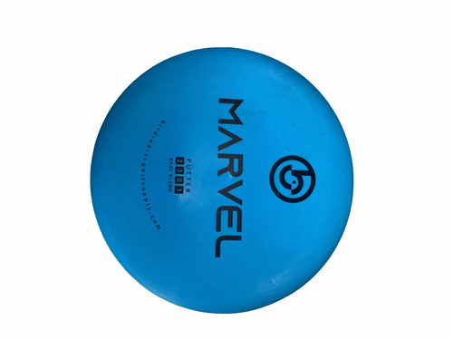 Vist Large View of Product Image Which is Used Birdie MARVEL Disc Golf Putter Royal Blue