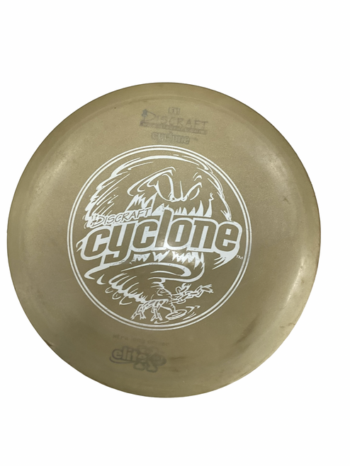 Vist Large View of Product Image Which is Used Discraft CYCLONE Disc Golf Driver Brown
