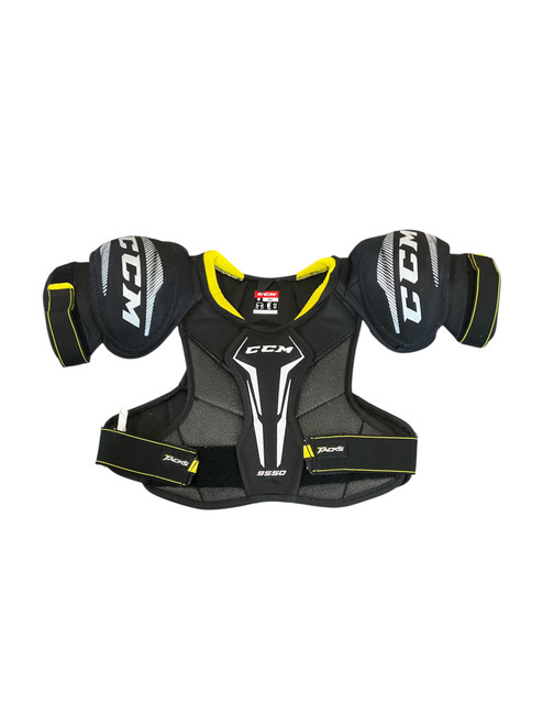 Vist Large View of Product Image Which is Used CCM TACKS 9550 Senior Shoulder Pads SM