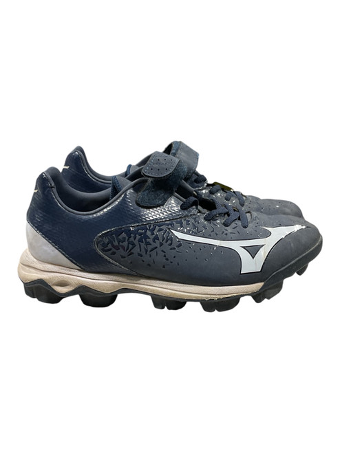 Vist Large View of Product Image Which is Used Mizuno BB/SB Cleats Royal Blue Junior 04