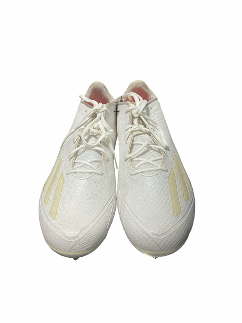 Vist Large View of Product Image Which is Used Adidas Adult FB Cleats White Senior 15