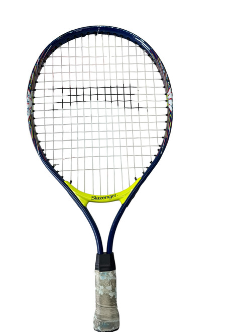 Vist Large View of Product Image Which is Used Slazenger ACE 19 Junior Tennis Racquet Royal Blue 19"