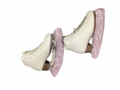 Vist Large View of Product Image Which is Used Riedell 121 WomensFigure Skate White Senior 6.5