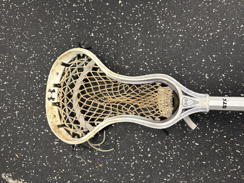 Vist Large View of Product Image Which is Used Under Armour COMMAND Men Def/LSM Complete Stick White