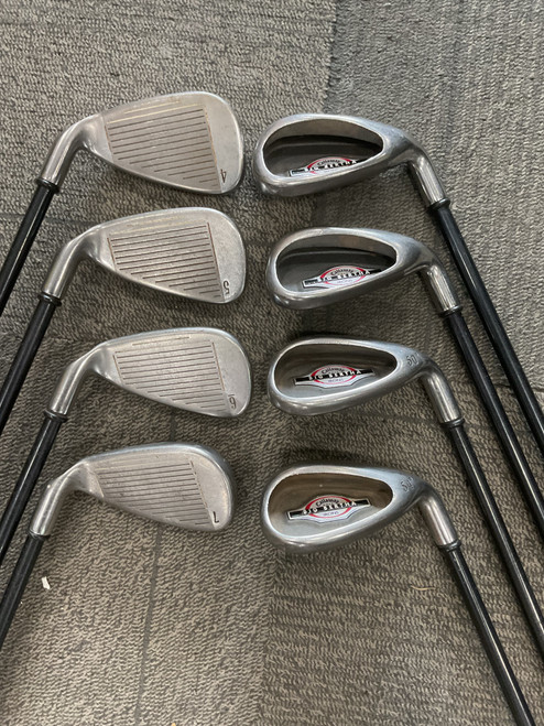 Vist Large View of Product Image Which is Used Callaway BIG BERTHA 2002 Mens Iron Set RH 4I-SW