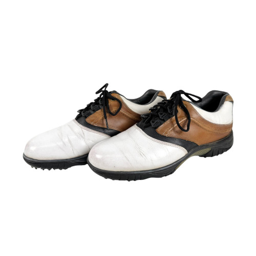 Vist Large View of Product Image Which is Used Foot Joy CONTOUR SERIES Golf Shoes White  Mens 8M