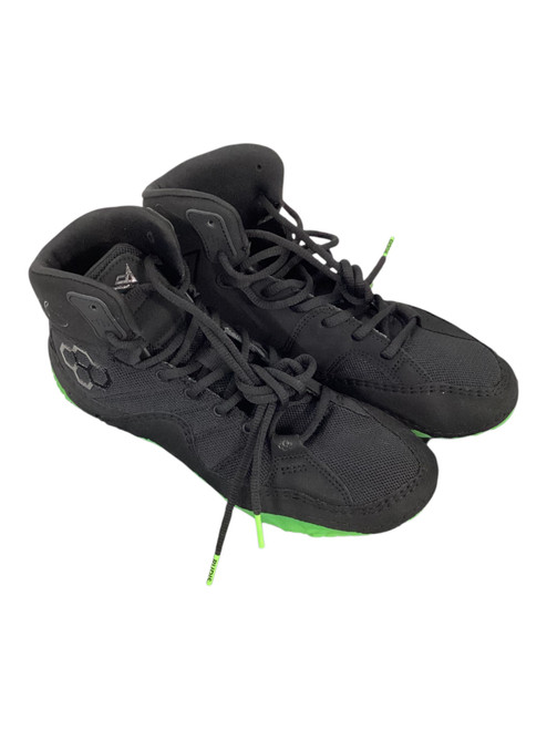 Vist Large View of Product Image Which is Used Wrestling Shoes Black