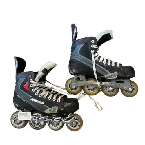 Vist Large View of Product Image Which is Used Bauer VAPOR X40R Senior Rec Fitness Skates Black Senior 7