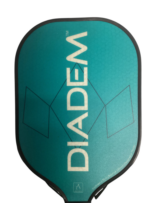 Vist Large View of Product Image Which is Used Diadem RIPTIDE Pickleball Racquet Royal Blue