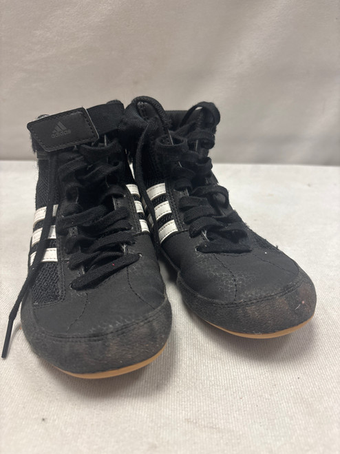 Vist Large View of Product Image Which is Used Adidas Wrestling Shoes Black Junior 01