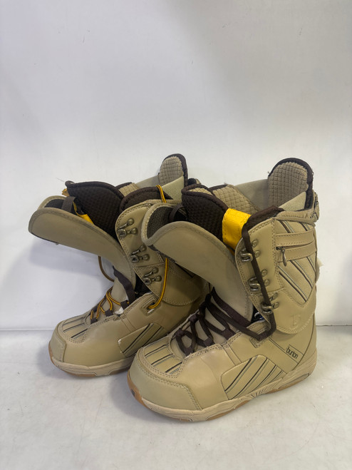 Vist Large View of Product Image Which is Used Burton SAPPHIRE Womens Snowboard Boots Brown Senior 6.5
