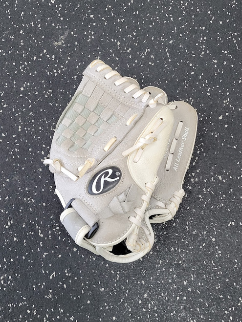 Vist Large View of Product Image Which is Used Rawlings HFP105GW BB/SB Glove RH Throw Grey 10 1/2"