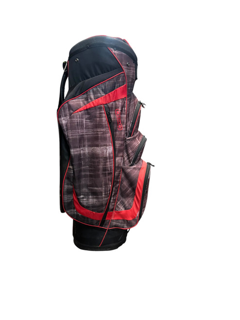 Vist Large View of Product Image Which is Used Ogio 15 WAY CART BAG Mens Cart Bag Red