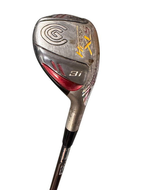 Vist Large View of Product Image Which is Used Cleveland HIBORE Mens Hybrid Club RH 3 Hybrid