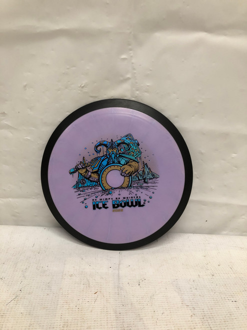 Vist Large View of Product Image Which is Used ICE BOWL Disc Golf Driver Purple