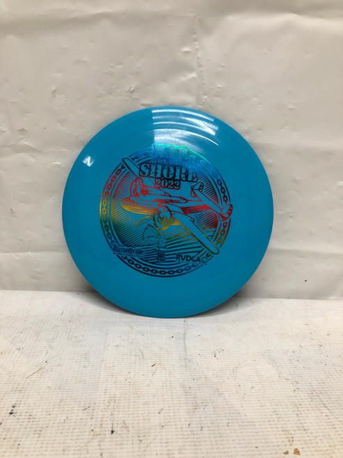 Vist Large View of Product Image Which is Used WAR ON THE SHORE Disc Golf Driver Royal Blue