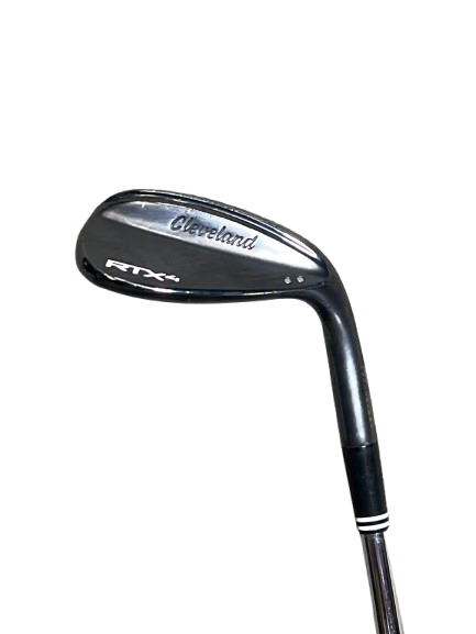Vist Large View of Product Image Which is Used Cleveland RTX4 BLACK SATIN 56 DGR RH Golf Wedge Mens RH 56 Degree