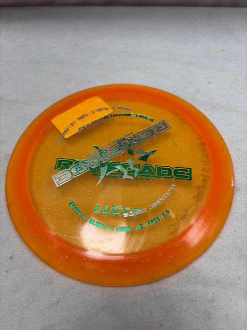 Vist Large View of Product Image Which is Used Dynamic Discs LUCID RENEGADE Disc Golf Driver Orange