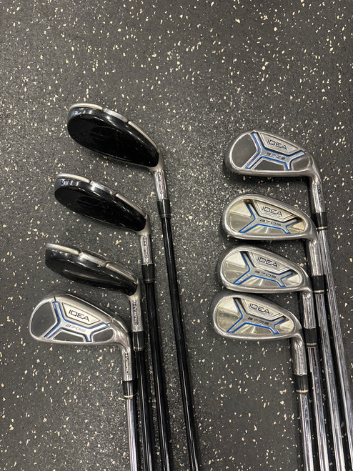 Vist Large View of Product Image Which is Used Adams Golf A7OS Mens Iron Set RH 3I-PW
