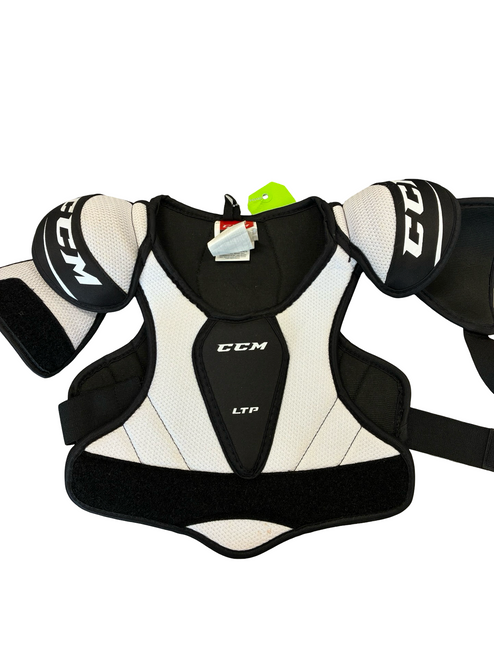 Vist Large View of Product Image Which is Used CCM LTP Youth Shoulder Pads LG