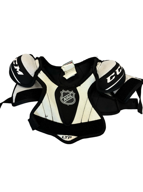 Vist Large View of Product Image Which is Used CCM LTP Youth Shoulder Pads SM