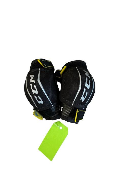 Vist Large View of Product Image Which is Used CCM TACKS 9550 Youth Elbow Pads SM