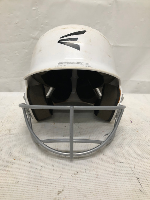 Vist Large View of Product Image Which is Used Easton ALPHA Batting Helmet w/Mask White SM