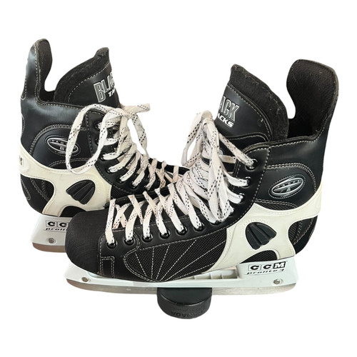 Vist Large View of Product Image Which is Used CCM BLACK TACKS Senior Hockey Skate Senior 10