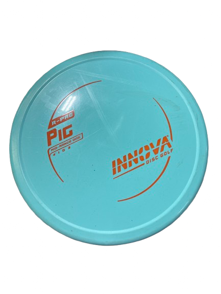 Vist Large View of Product Image Which is Used Innova INNOVA R-PRO PIG MID-RANGE Disc Golf Mid Range Carolina Blue