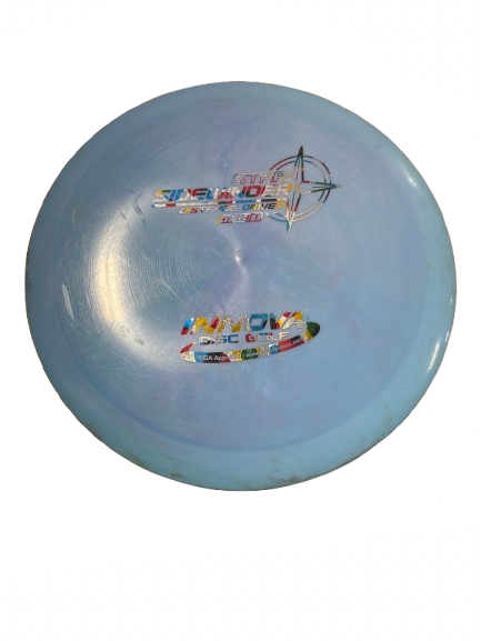 Vist Large View of Product Image Which is Used Innova INNOVA STAR SIDEWINDER DRIVER Disc Golf Driver Carolina Blue
