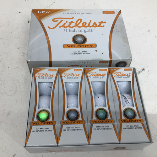 Vist Large View of Product Image Which is Used Titleist PRO V1 VELOCITY 12 PACK GOLF BALLS 12 Pack - Golf Balls