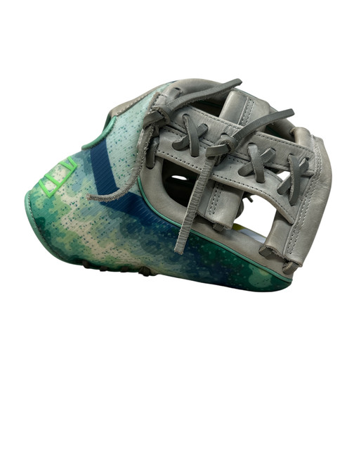 Vist Large View of Product Image Which is Used Rawlings REVFL12G BB/SB Glove RH Throw Green 11 1/2"