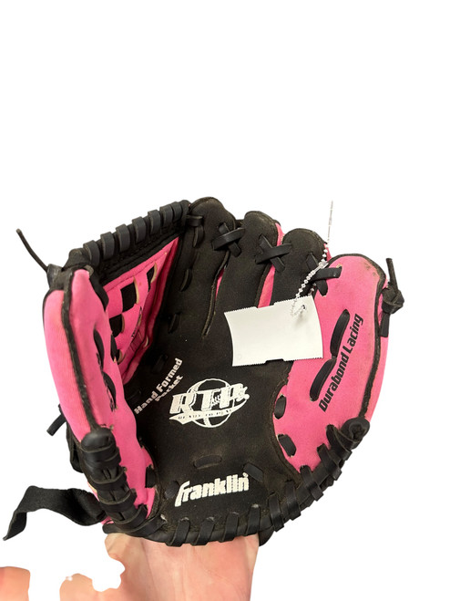 Vist Large View of Product Image Which is Used Franklin RTP BB/SB Glove T-ball Black 9"