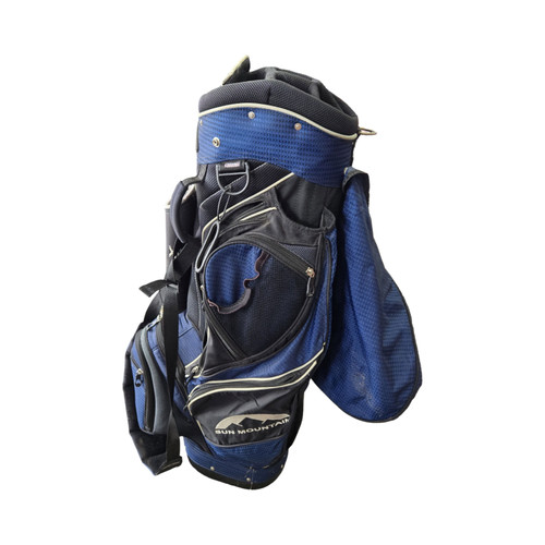 Vist Large View of Product Image Which is Used Sun Mountain C-130 CART BAG Mens Cart Bag Royal Blue
