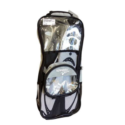 Vist Large View of Product Image Which is Used Speedo Underwater Fins White S/M