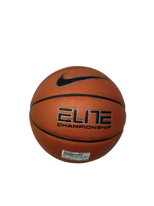 Vist Large View of Product Image Which is Used Nike ELITE CHAMPIONSHIP Basketball Womens Outdoor Orange 28 1/2"