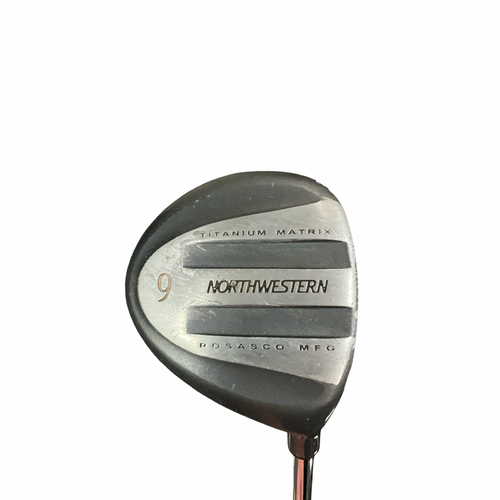 Vist Large View of Product Image Which is Used Northwestern TITANIUM MATRIX 9W Mens Fairway Wood RH 9 Wood