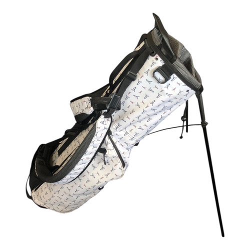 Vist Large View of Product Image Which is Used Ping MOONLANDER Mens Stand Bag White