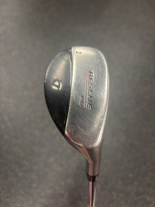 Vist Large View of Product Image Which is Used Taylormade RESCUE MID Mens Hybrid Club RH 3 Hybrid