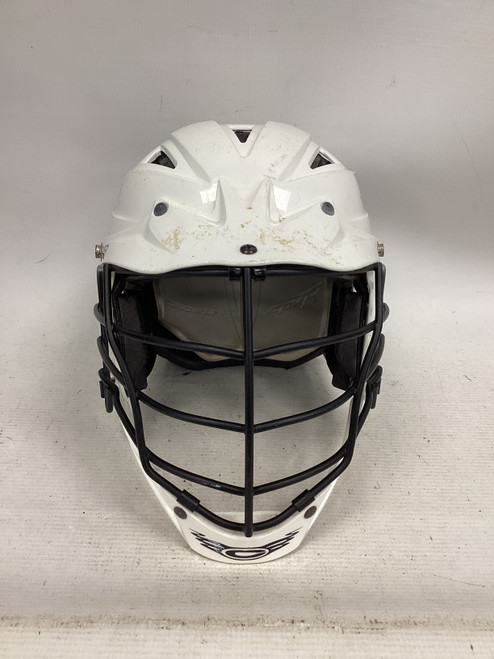 Vist Large View of Product Image Which is Used Cascade CPV-R Lacrosse Helmet White One Size