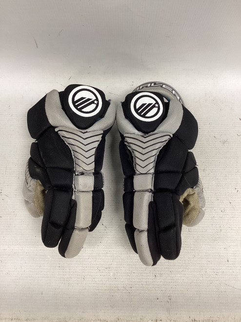 Vist Large View of Product Image Which is Used Maverik CHARGER GLOVES Lacrosse Gloves Mens Black 10"