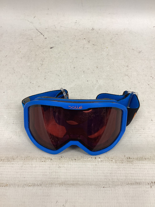 Vist Large View of Product Image Which is Used Bolle Snow Goggles Youth Navy Blue