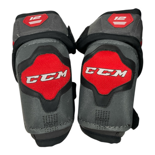 Vist Large View of Product Image Which is Used CCM U+ Junior Elbow Pads SM
