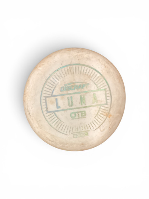 Vist Large View of Product Image Which is Used Discraft LUNA Disc Golf Putter White