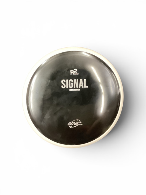 Vist Large View of Product Image Which is Used MVP SIGNAL Disc Golf Driver Black